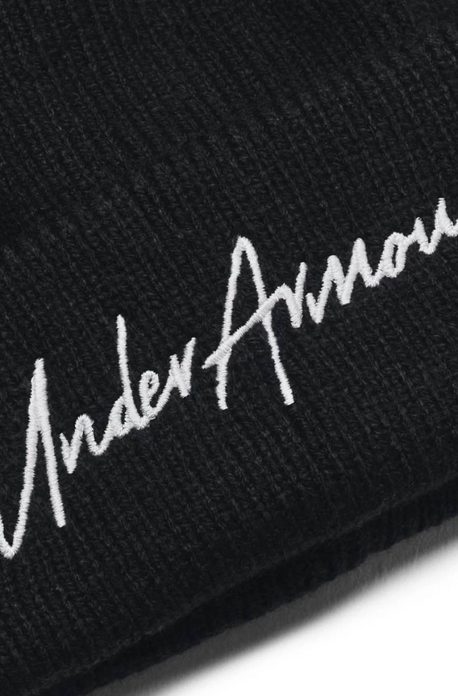 UNDER ARMOUR Girls' Halftime Pom Beanie - Warm Winter Knit Hat with Pom Pom