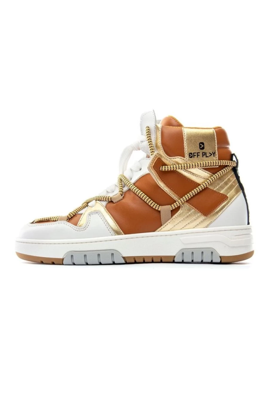 OFF PLAY Women's Sorrento High-Top Leather Sneakers - Stylish & Comfortable
