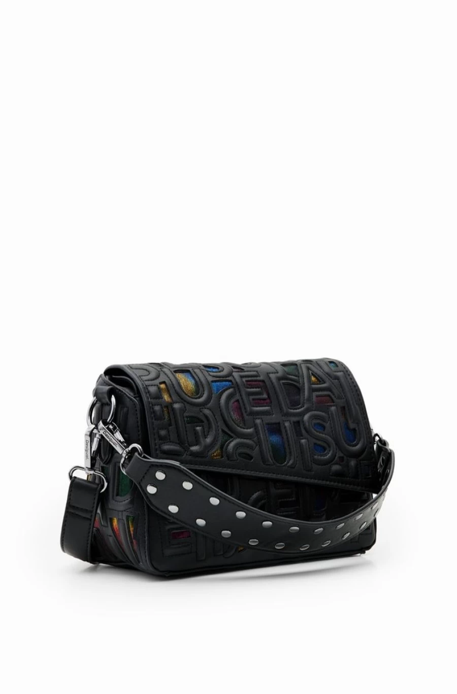 DESIGUAL Women's Small Letters Crossbody Bag - Stylish & Lightweight Shoulder Purse