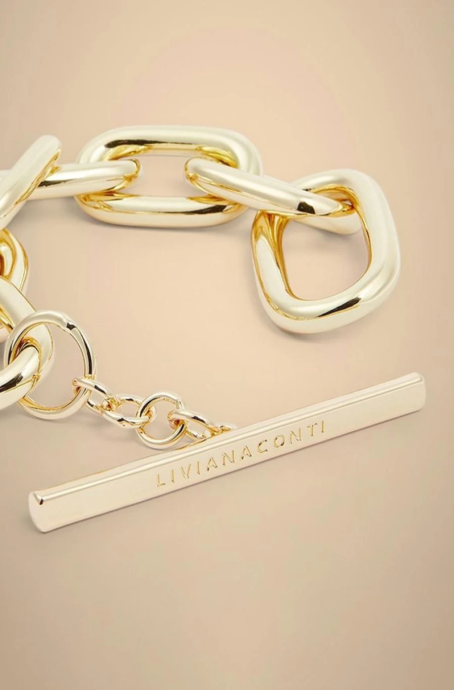 LIVIANA CONTI Women's Elegant Metal Bracelet - Stylish & Durable Fashion Jewelry