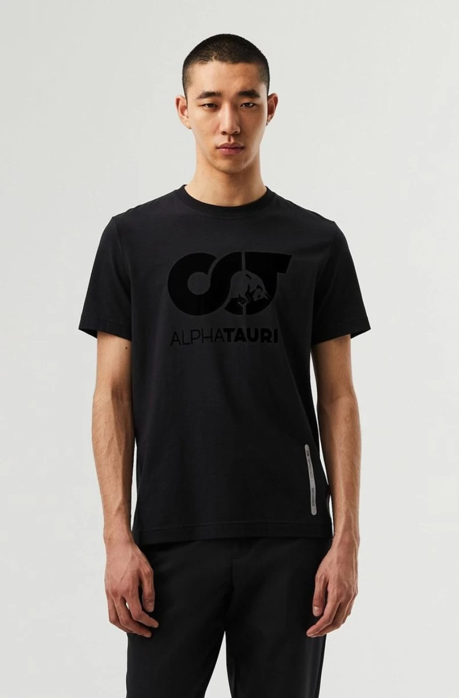 ALPHATAURI Men's Signature Logo T-Shirt | Premium Cotton Tee