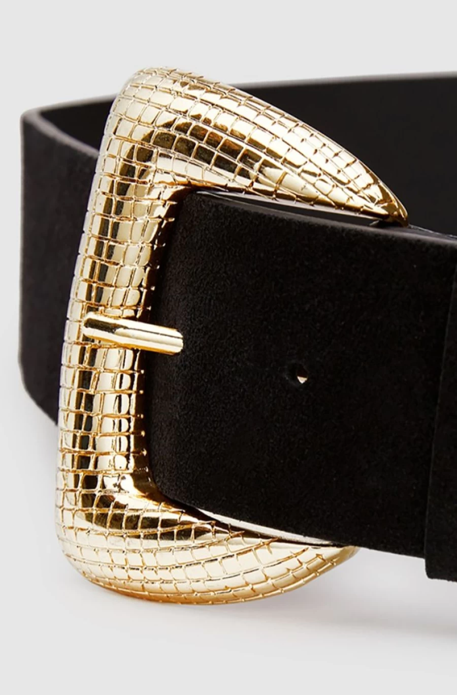 PENNYBLACK Women's Black Suede Belt - Stylish & Elegant Waist Accessory