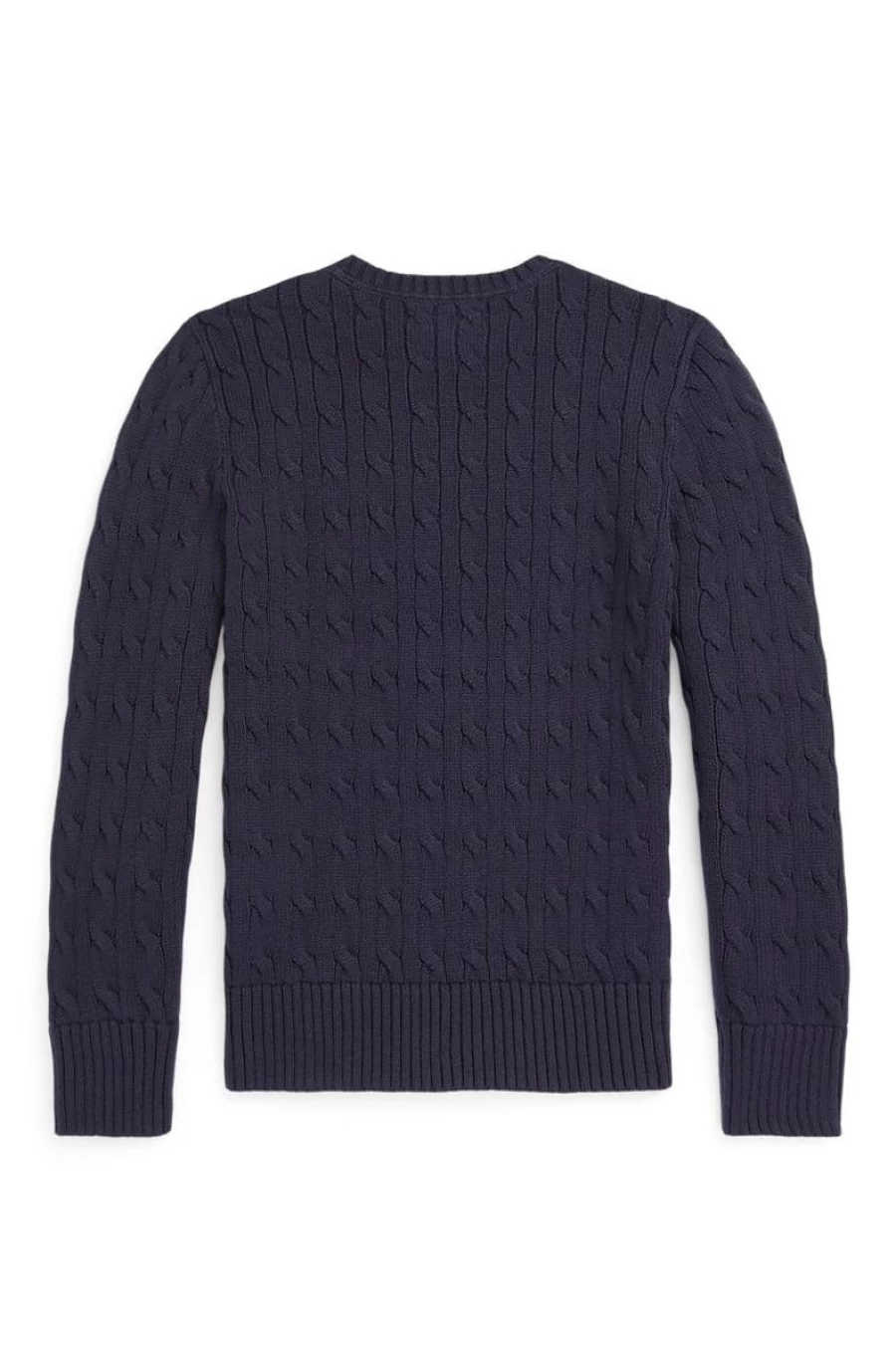 RALPH LAUREN Boys' Cable-Knit Cotton Sweater - Soft Classic Knit Pullover for Kids