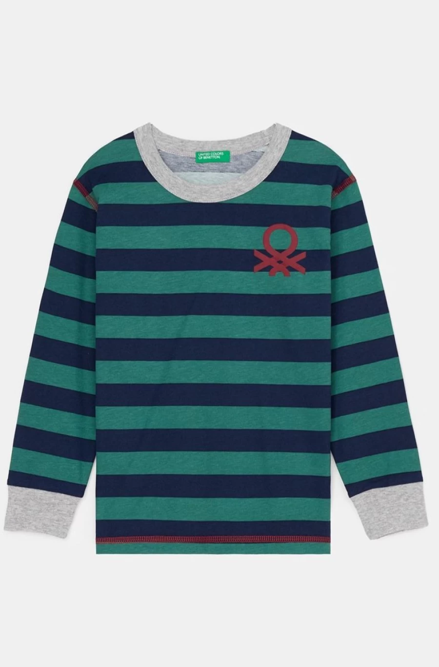 Benetton Boys' Multi-Color Long Cotton Pyjamas for Comfortable Sleepwear
