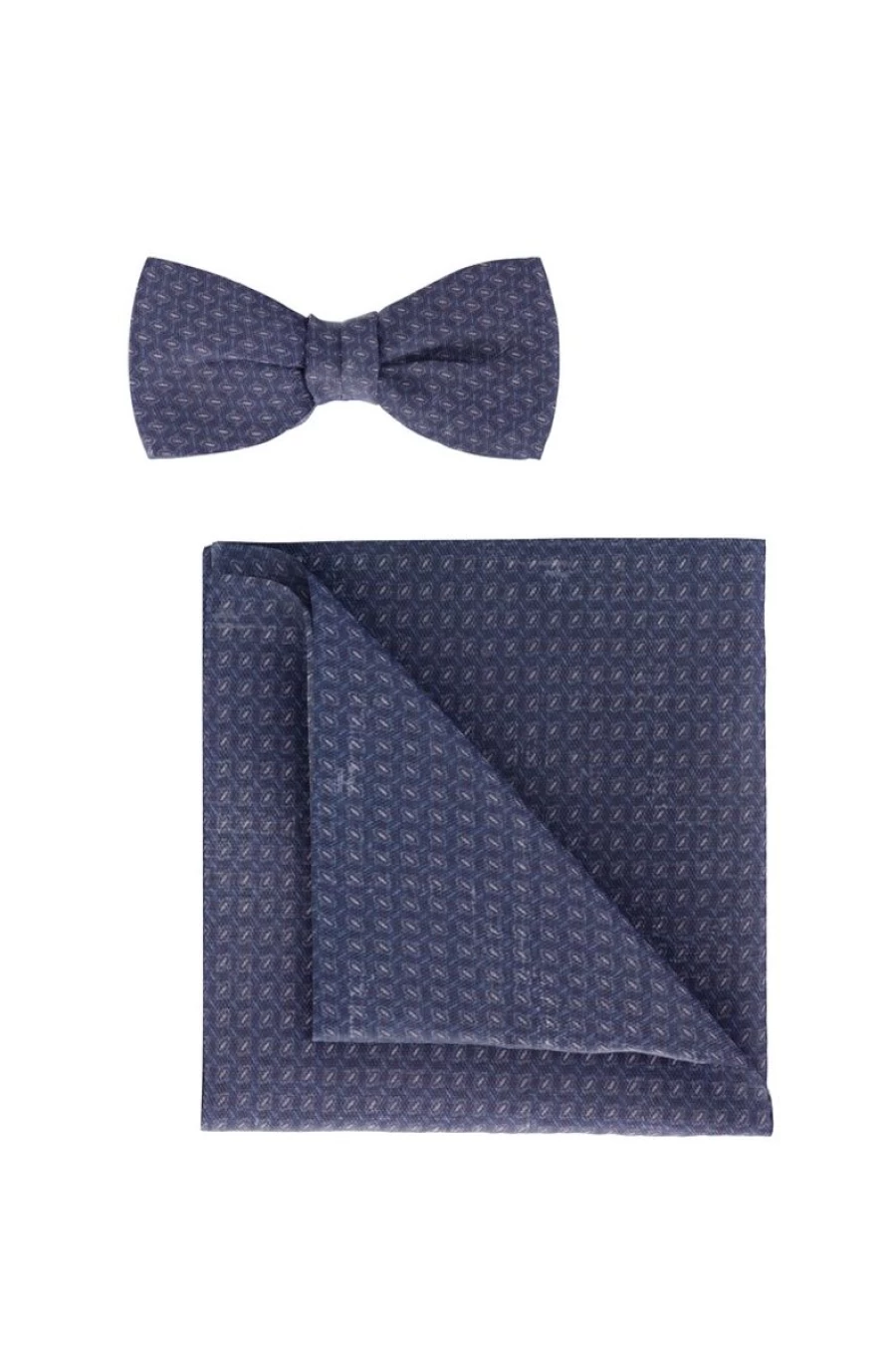 "OLYMP Men's Stylish Pocket Square and Bow Tie Set for Formal Occasions"