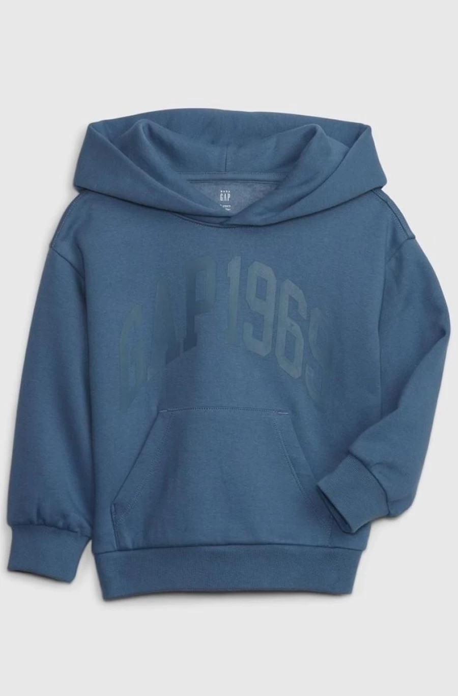 GAP Boys Toddler 1969 Arch Logo Hoodie - Bainbridge Blue Pullover for Kids