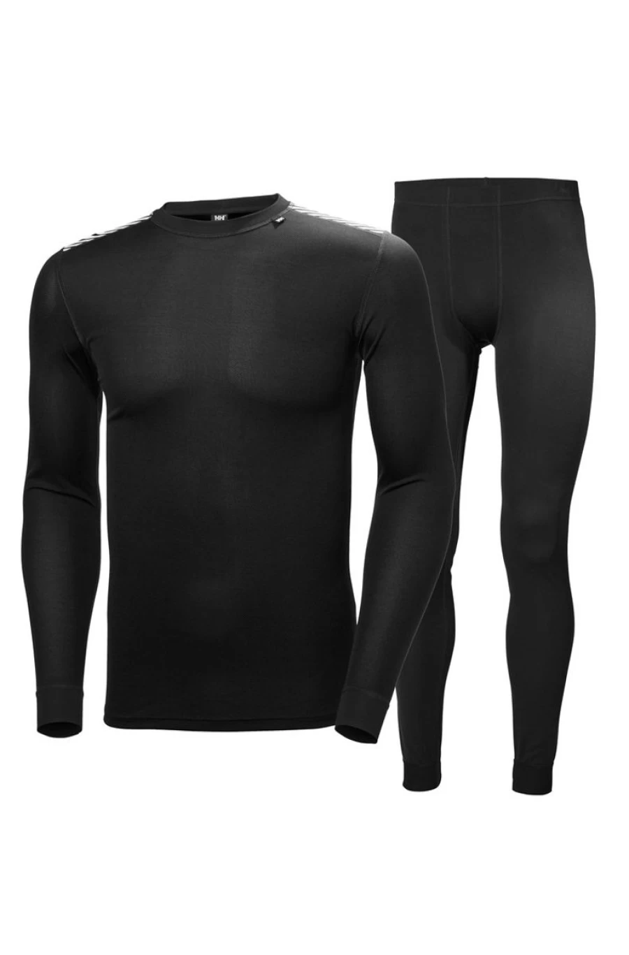 HELLY HANSEN Men's Comfort Lightweight Base Layer Set - Black