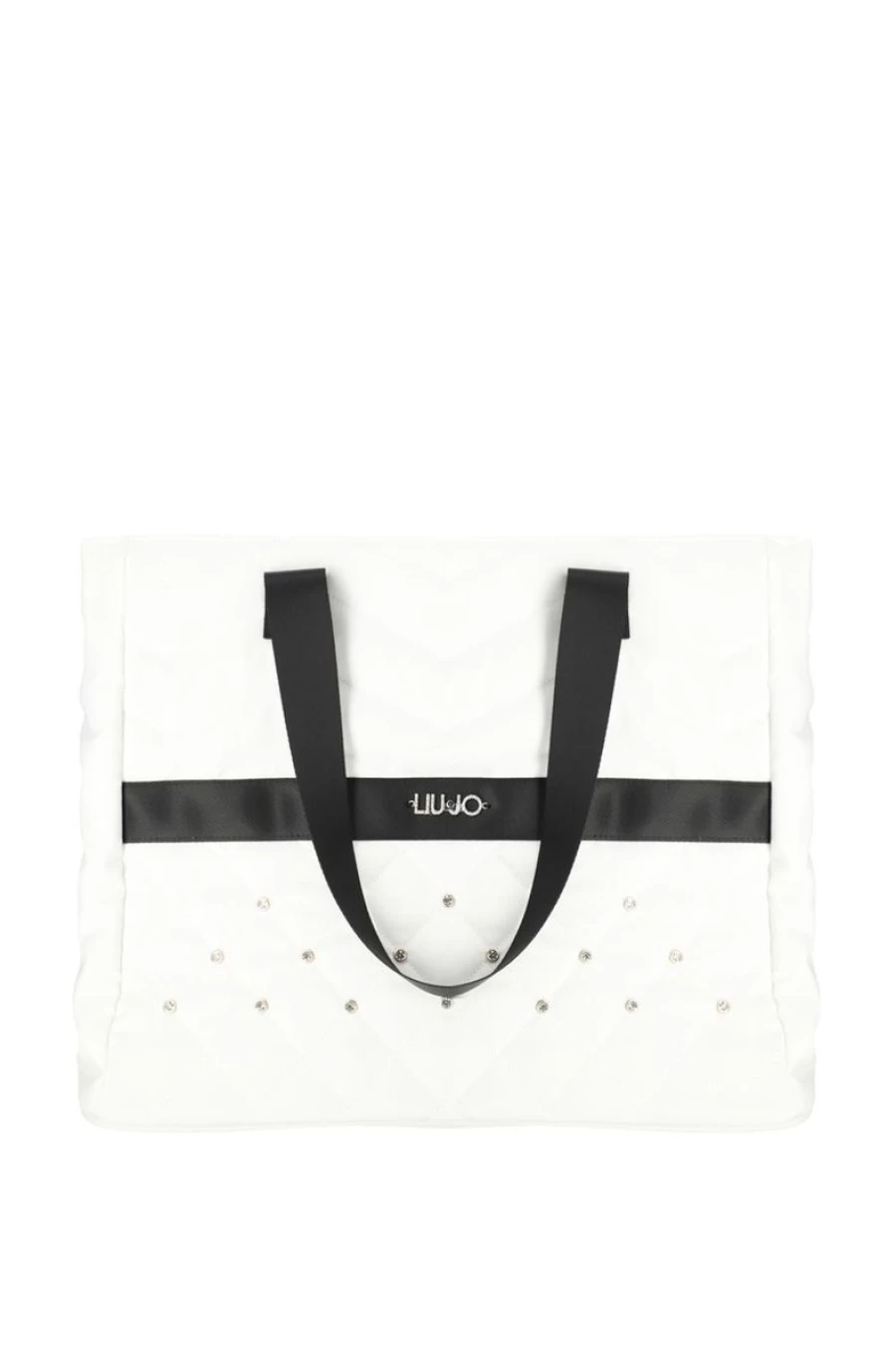 "LIU JO Women's Eco-Friendly Cotton Tote Bag - Sustainable & Stylish Reusable Shopping Bag"