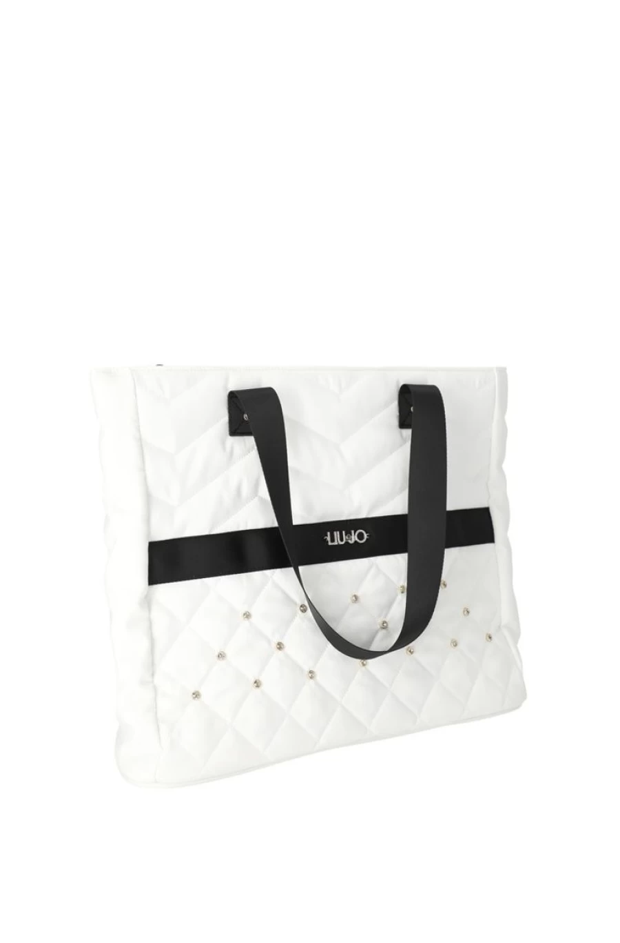 "LIU JO Women's Eco-Friendly Cotton Tote Bag - Sustainable & Stylish Reusable Shopping Bag"
