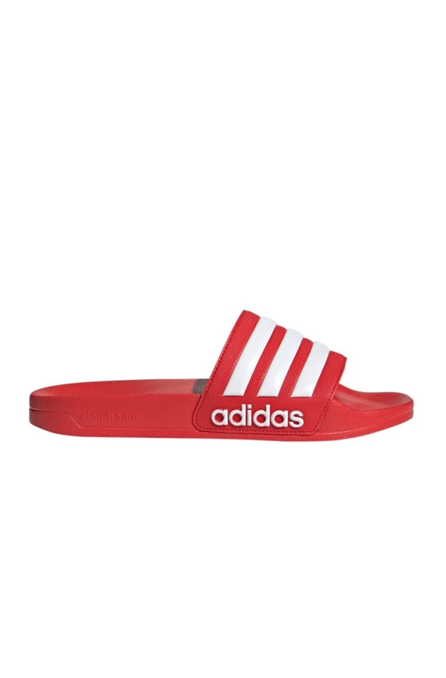 Adidas Men's Adilette Shower Slides - Vivid Red Pool & Beach Sandals