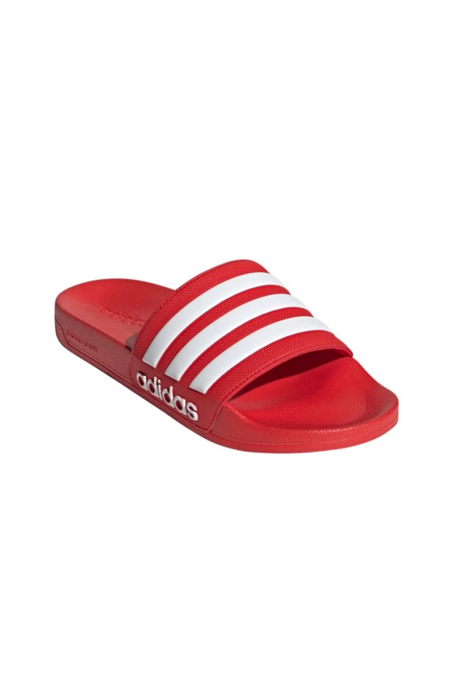 Adidas Men's Adilette Shower Slides - Vivid Red Pool & Beach Sandals
