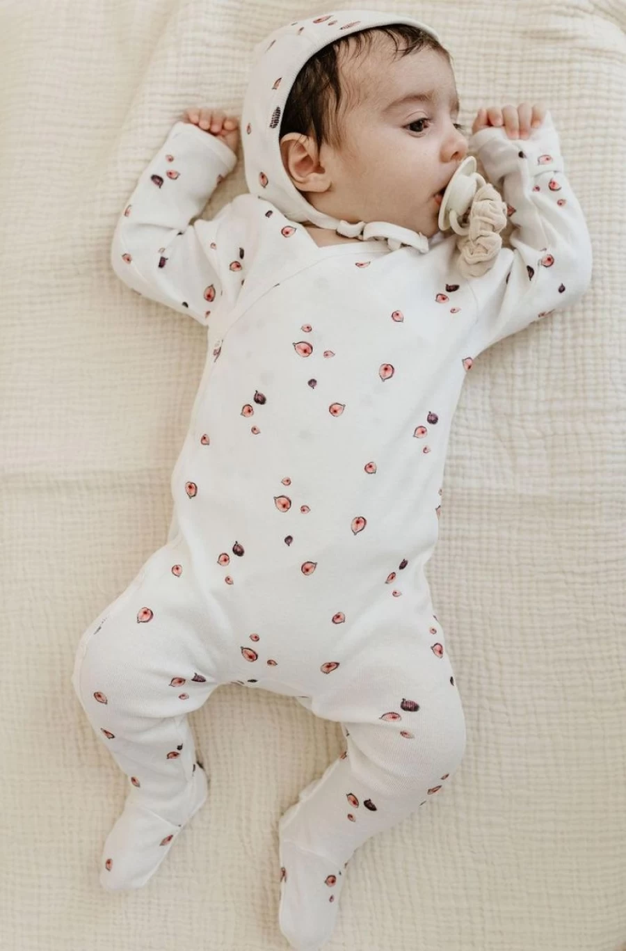 LUNILOU Organic Cotton Newborn Baby Boy Pyjamas - Soft & Comfortable Sleepwear
