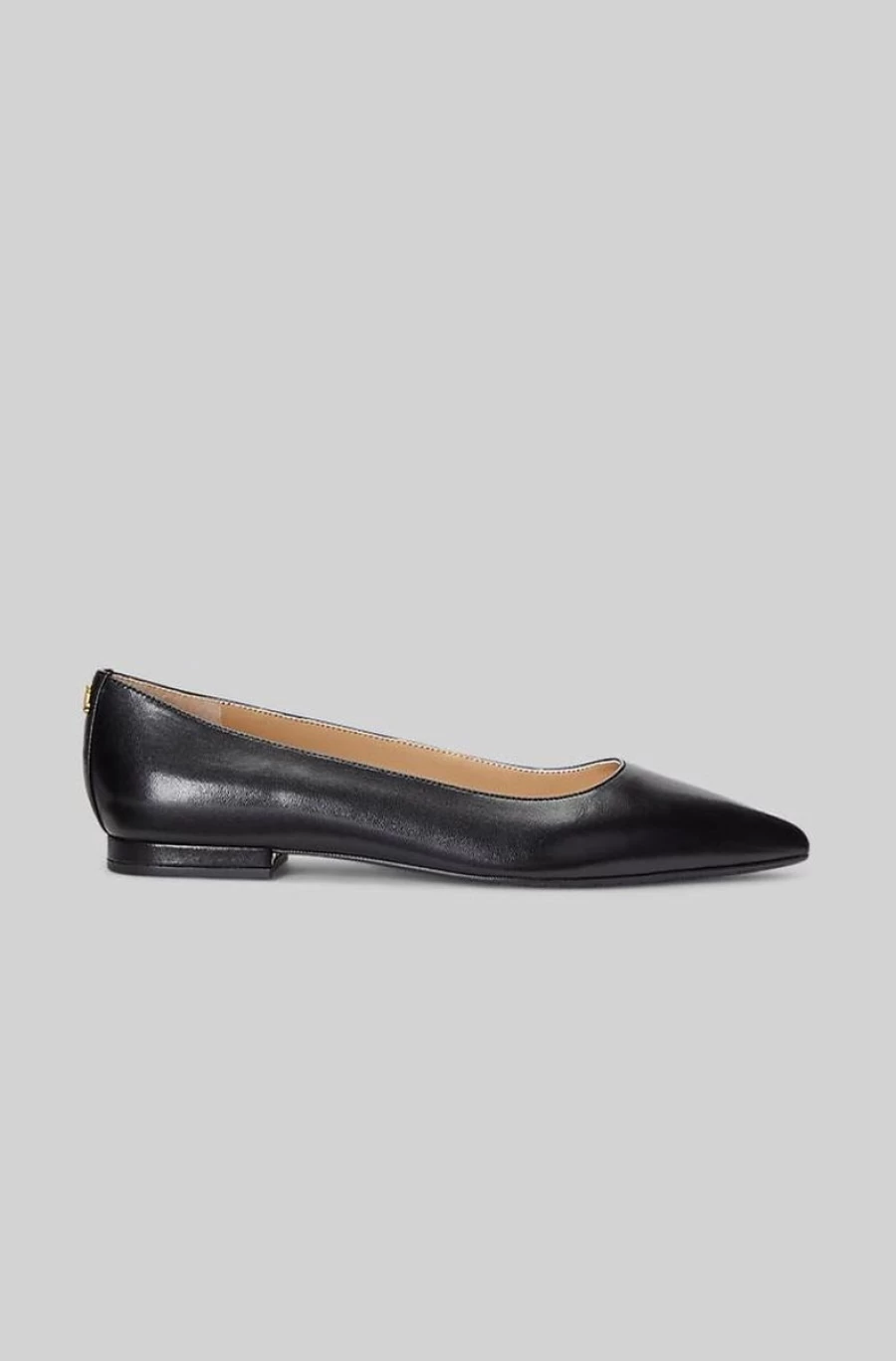RALPH LAUREN Women's Londyn Burnished Leather Ballet Flats for Comfort & Style