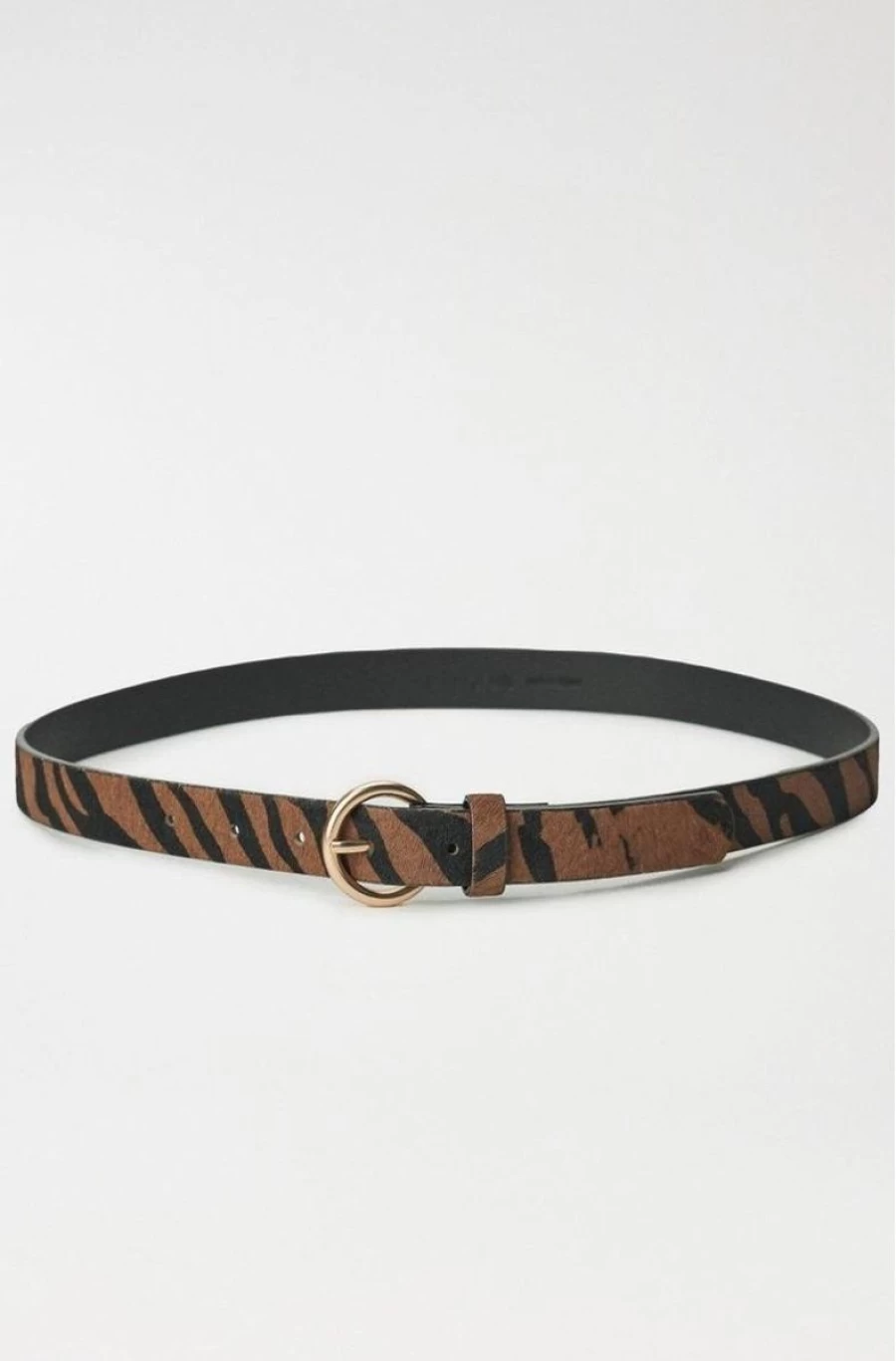 "SALSA JEANS Women's Animal Print Leather Belt - Stylish Fashion Accessory"