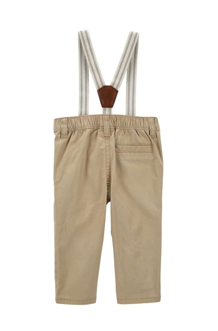 CARTER'S Boys Brown Suspenders Pants for Toddlers and Kids