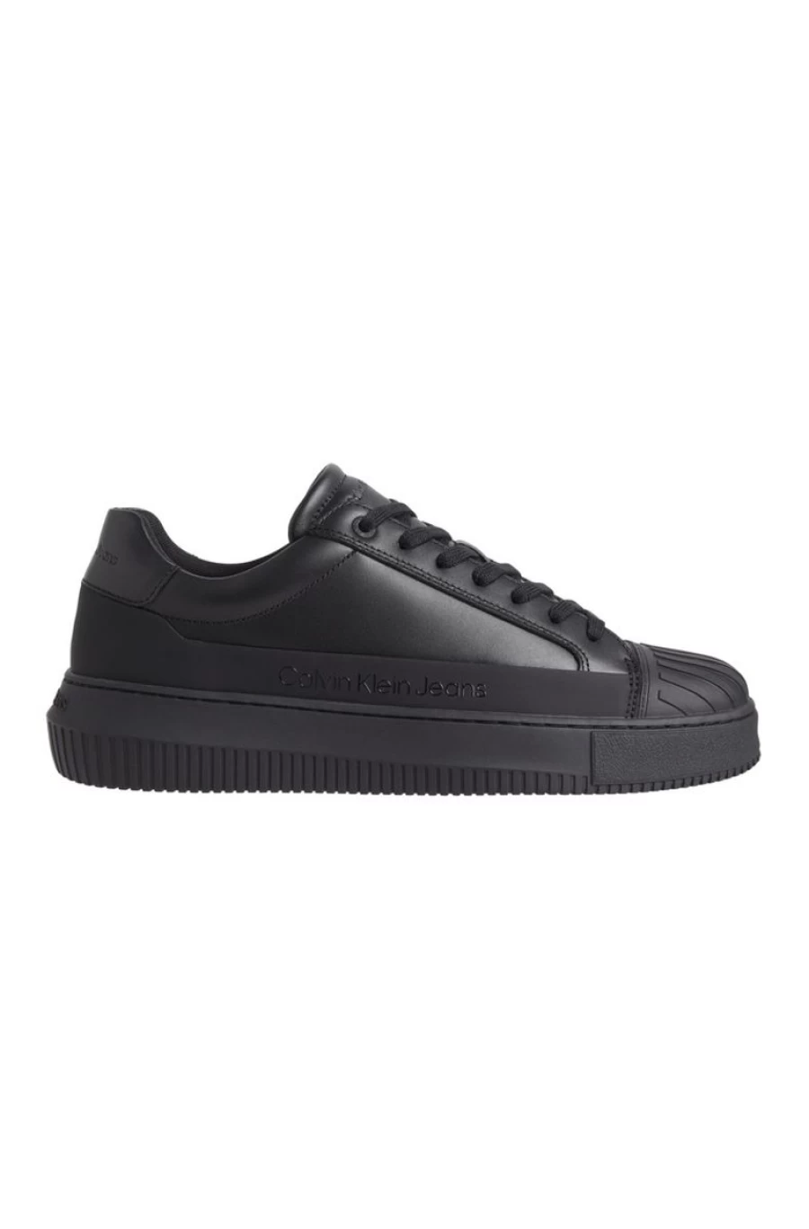 CALVIN KLEIN Men's Genuine Leather Trainers – Stylish & Comfortable Sneakers