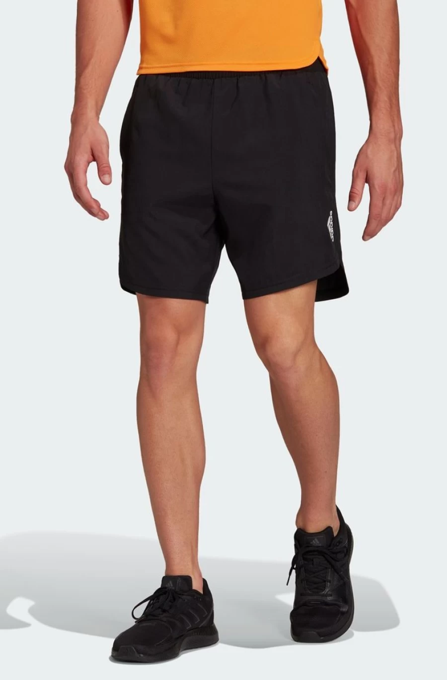 Adidas Men's Aeroready Designed for Movement Shorts - Lightweight Performance Running Shorts