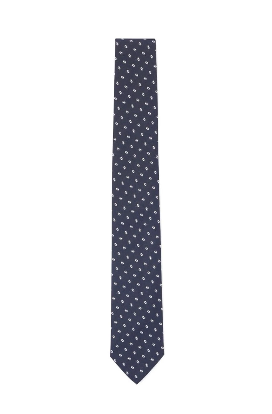 HUGO BOSS Men's Silk Tie - Elegant All-Over Pattern Design for Formal Wear