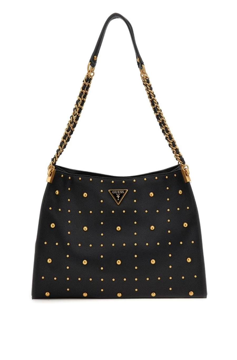 GUESS Women's Maranta Studded Shopper Bag - Stylish Spacious Handbag for Women