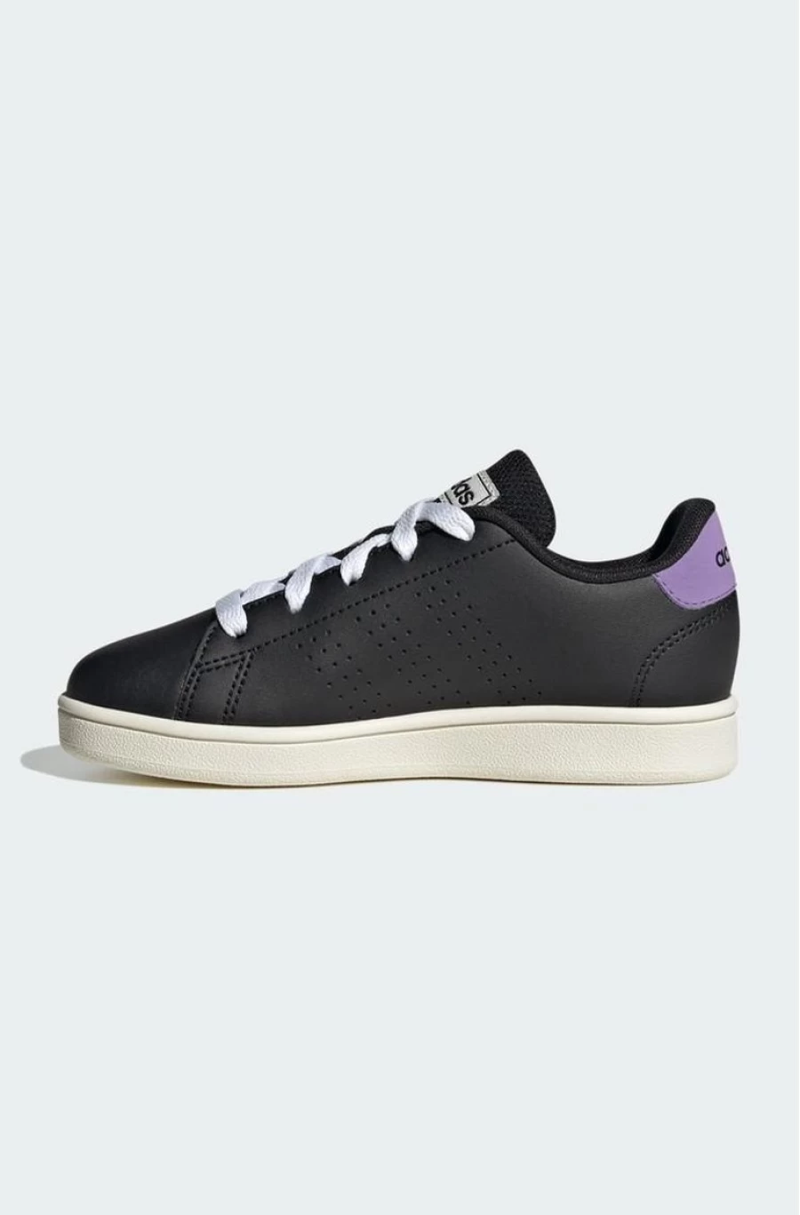 ADIDAS Girls' Black Advantage Shoes for Kids - Comfortable & Styletic Athletic Footwear