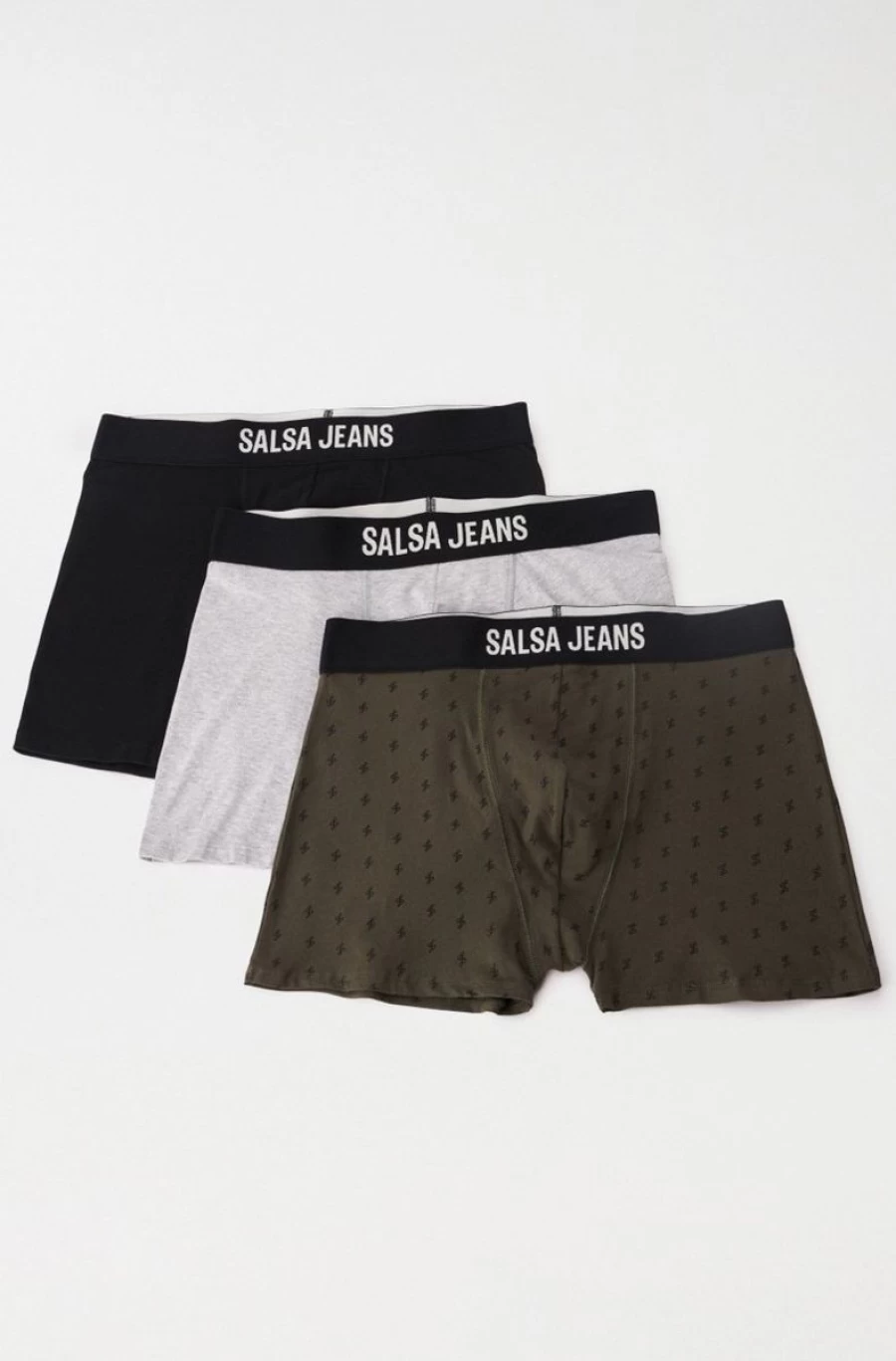 "SALSA JEANS Women's Multi-Color Boxer Briefs - Pack of 3"
