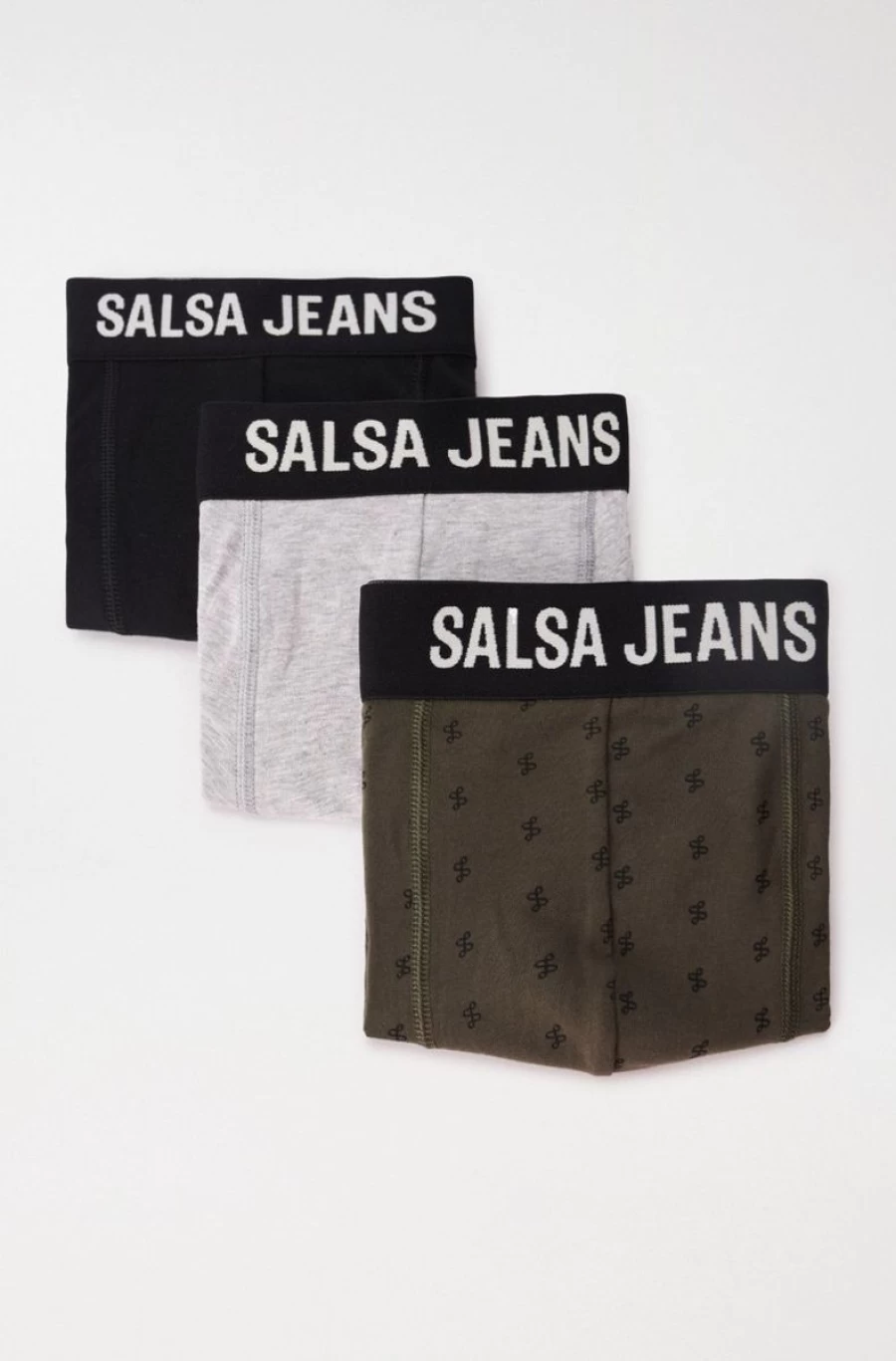 "SALSA JEANS Women's Multi-Color Boxer Briefs - Pack of 3"