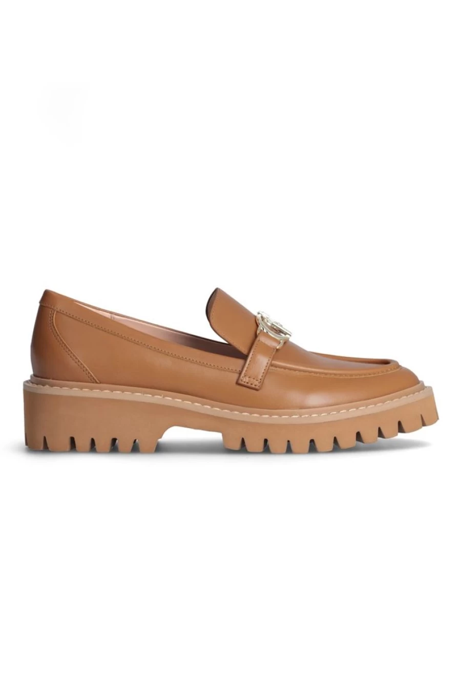 LIU JO Women's Brown Calf Leather Moccasins – Soft & Stylish Slip-On Shoes