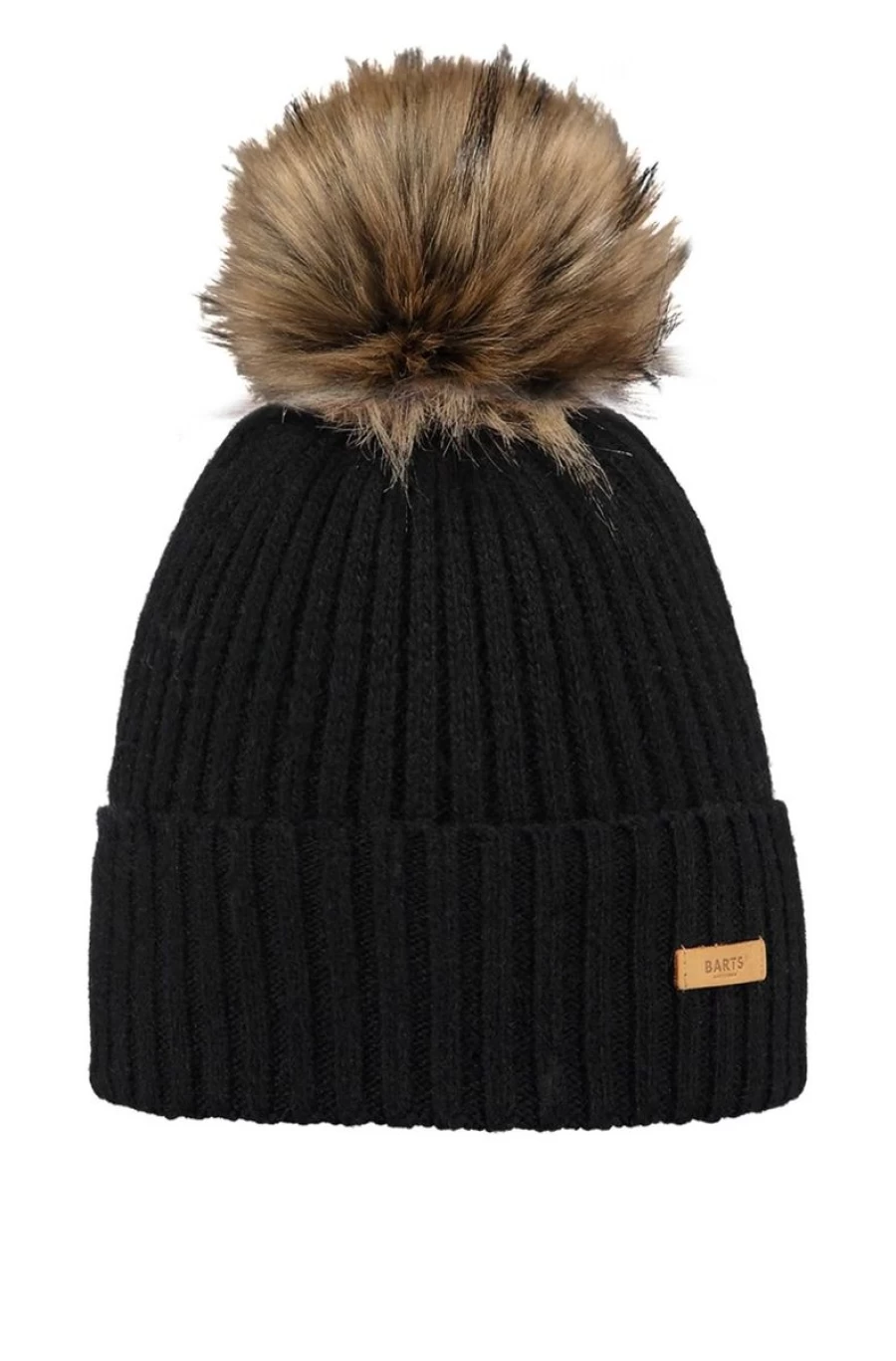 BARTS Women's Augusti Knitted Pom-Pom Beanie Hat Winter Warm Cable Knit