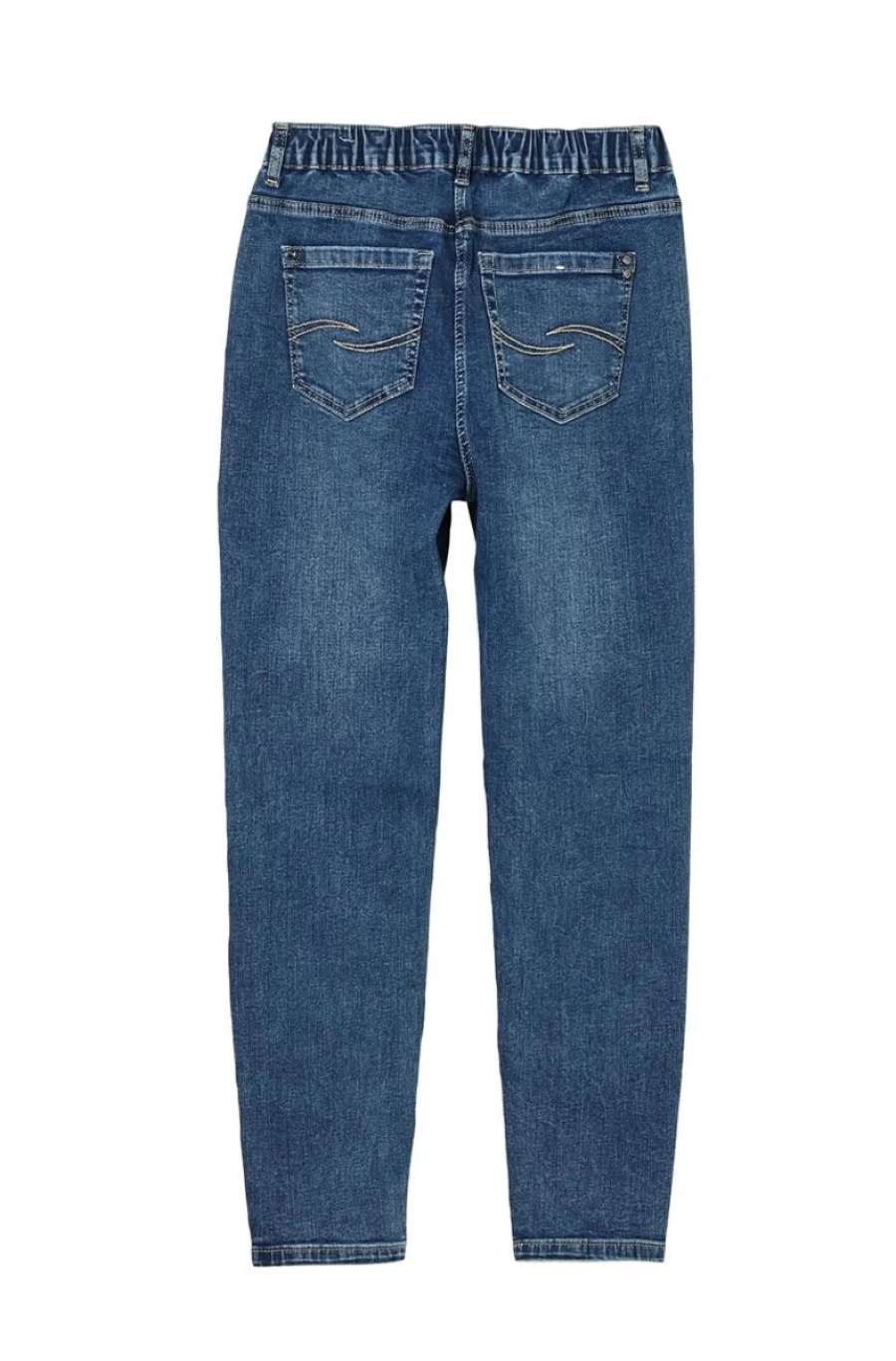 S.OLIVER Girls' Blue Relaxed Fit Jeans Trousers for Comfortable Casual Wear