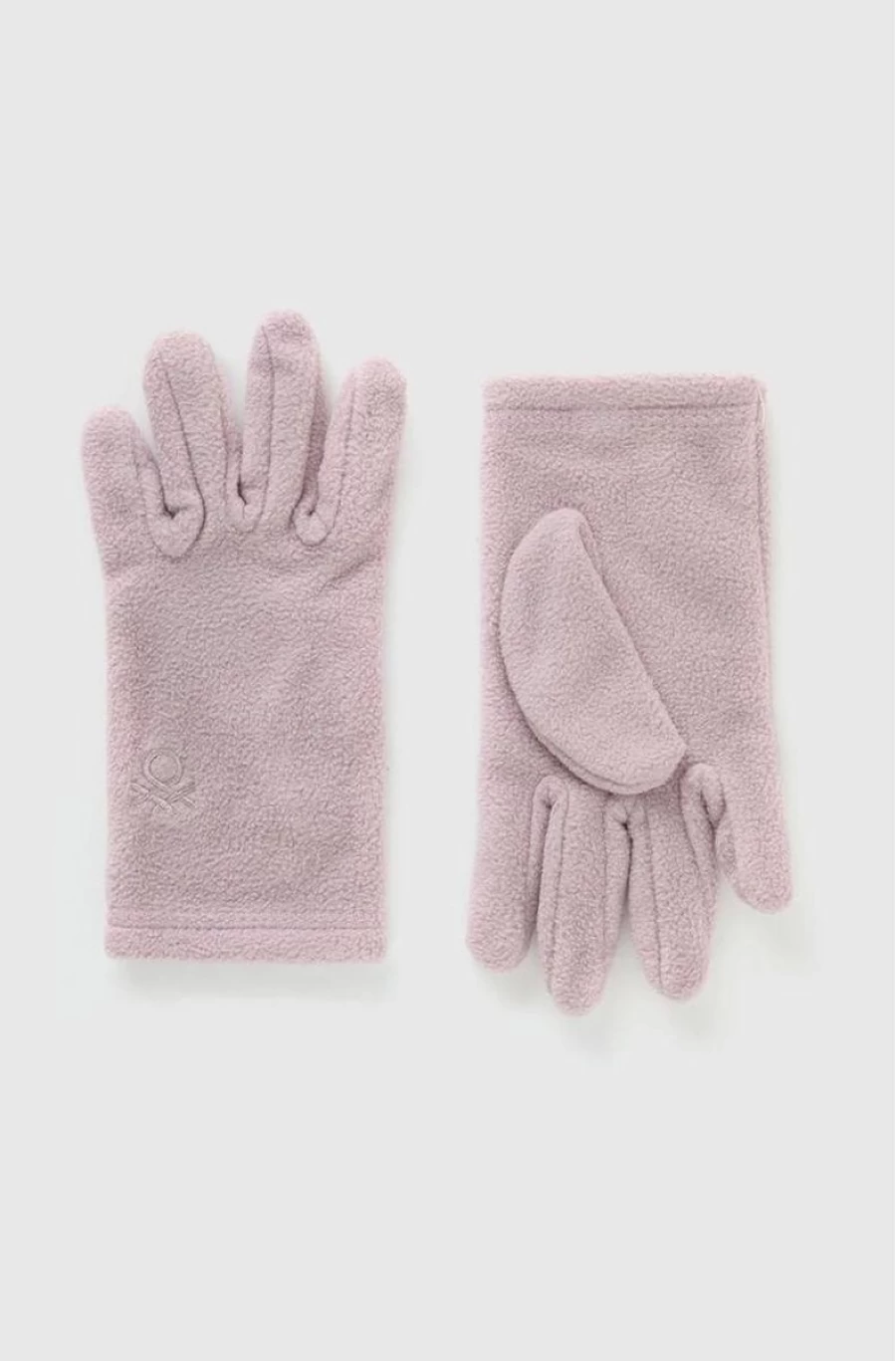 BENETTON Boys' Fleece Gloves - Warm Winter Gloves for Kids