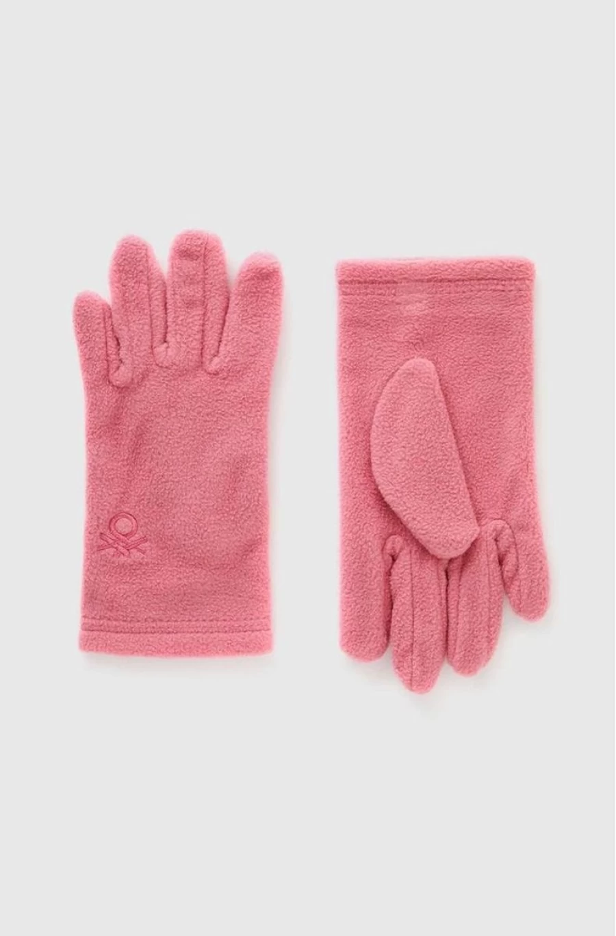 BENETTON Boys' Fleece Gloves - Warm Winter Gloves for Kids