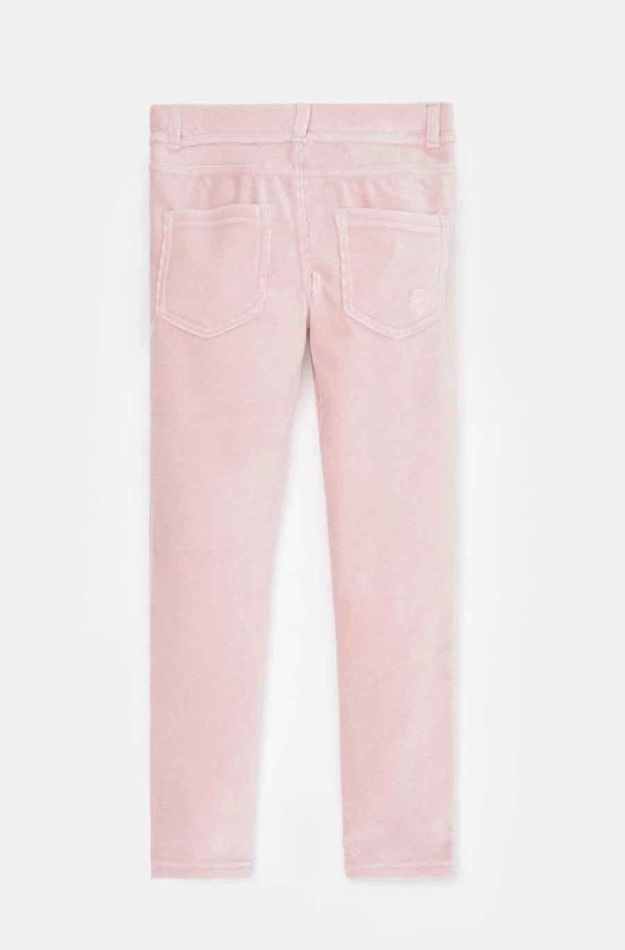 Benetton Girls' Super Skinny Stretch Chenille Trousers for Comfort & Style