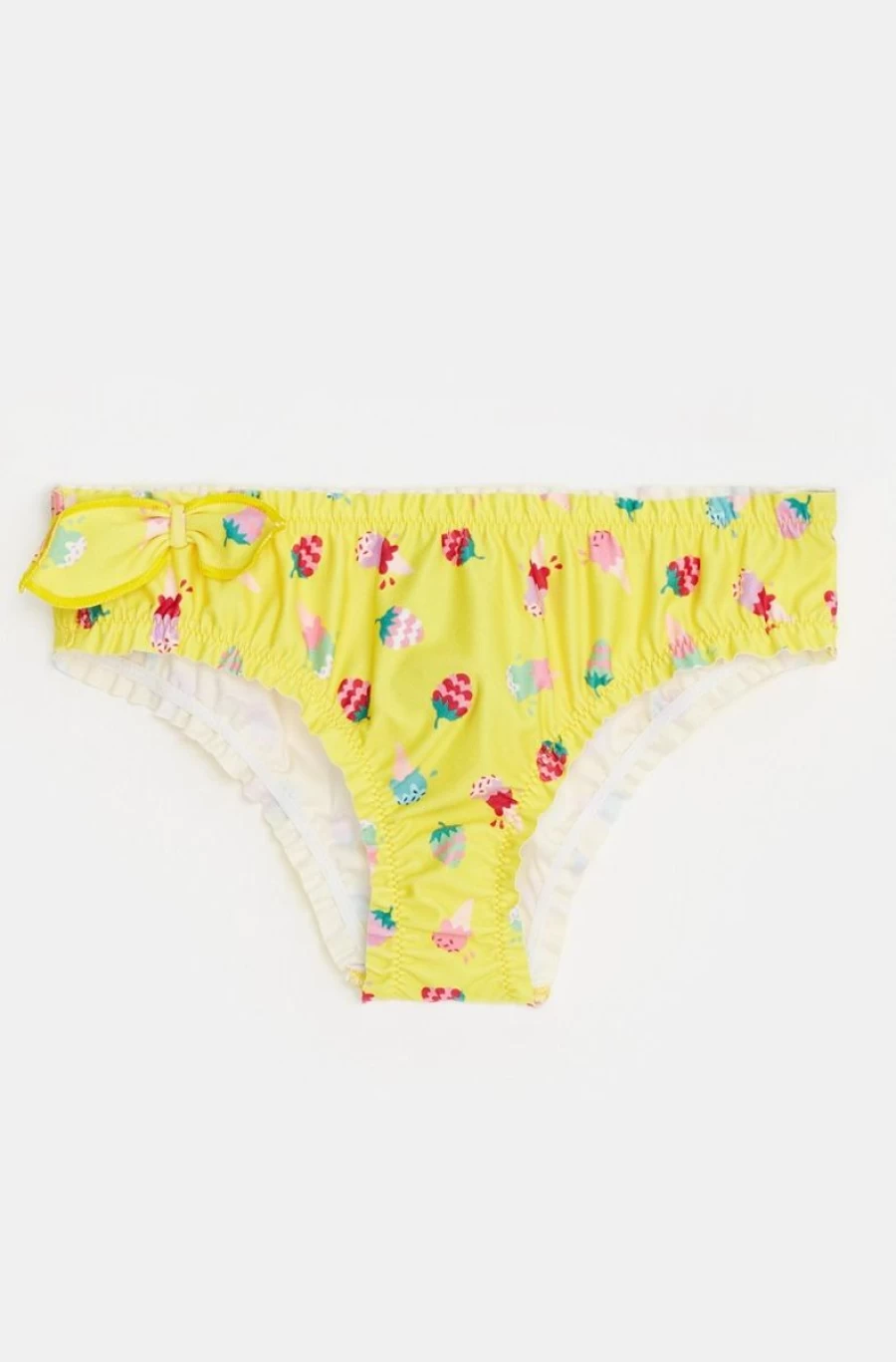 "BENETTON Girls' Patterned Bikini Bottom - Stylish Swimwear for Kids"