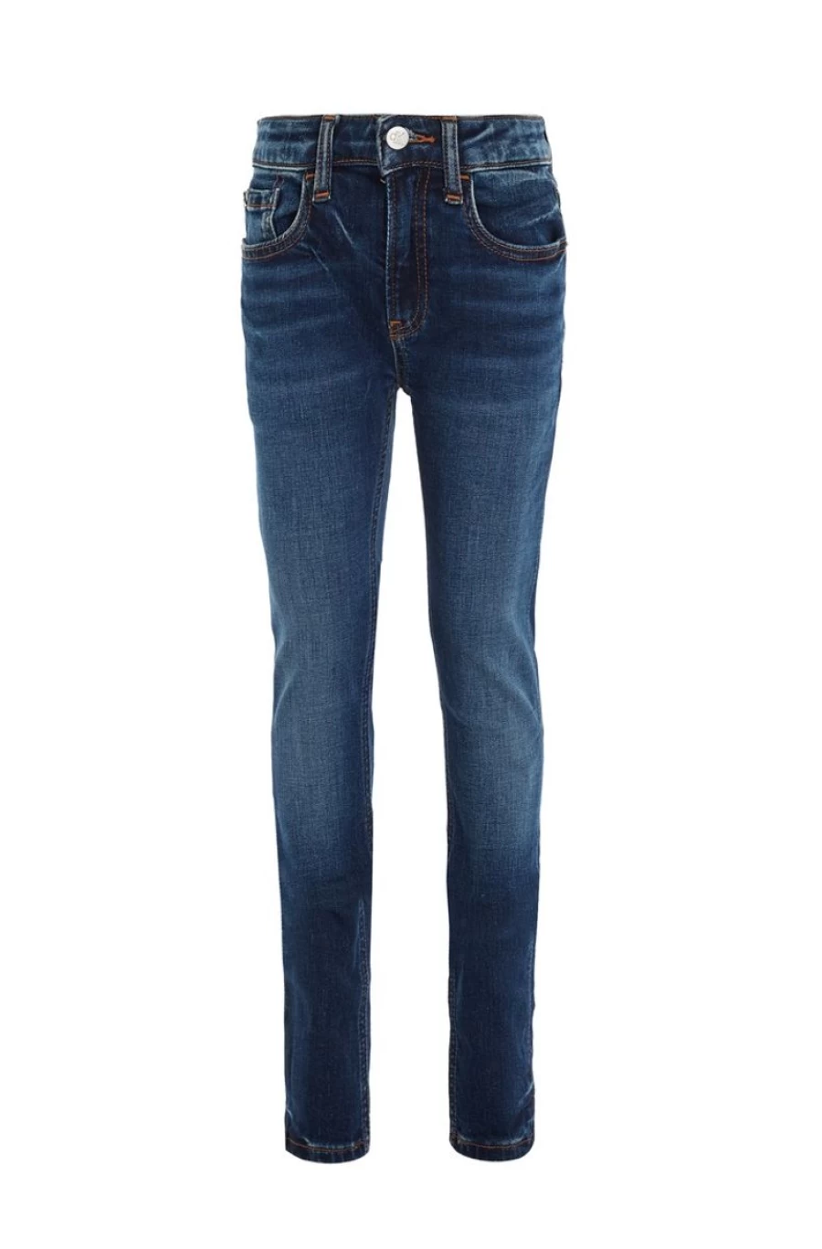 CALVIN KLEIN Boys Mid Rise Skinny Jeans for Kids - Slim Fit Denim Pants