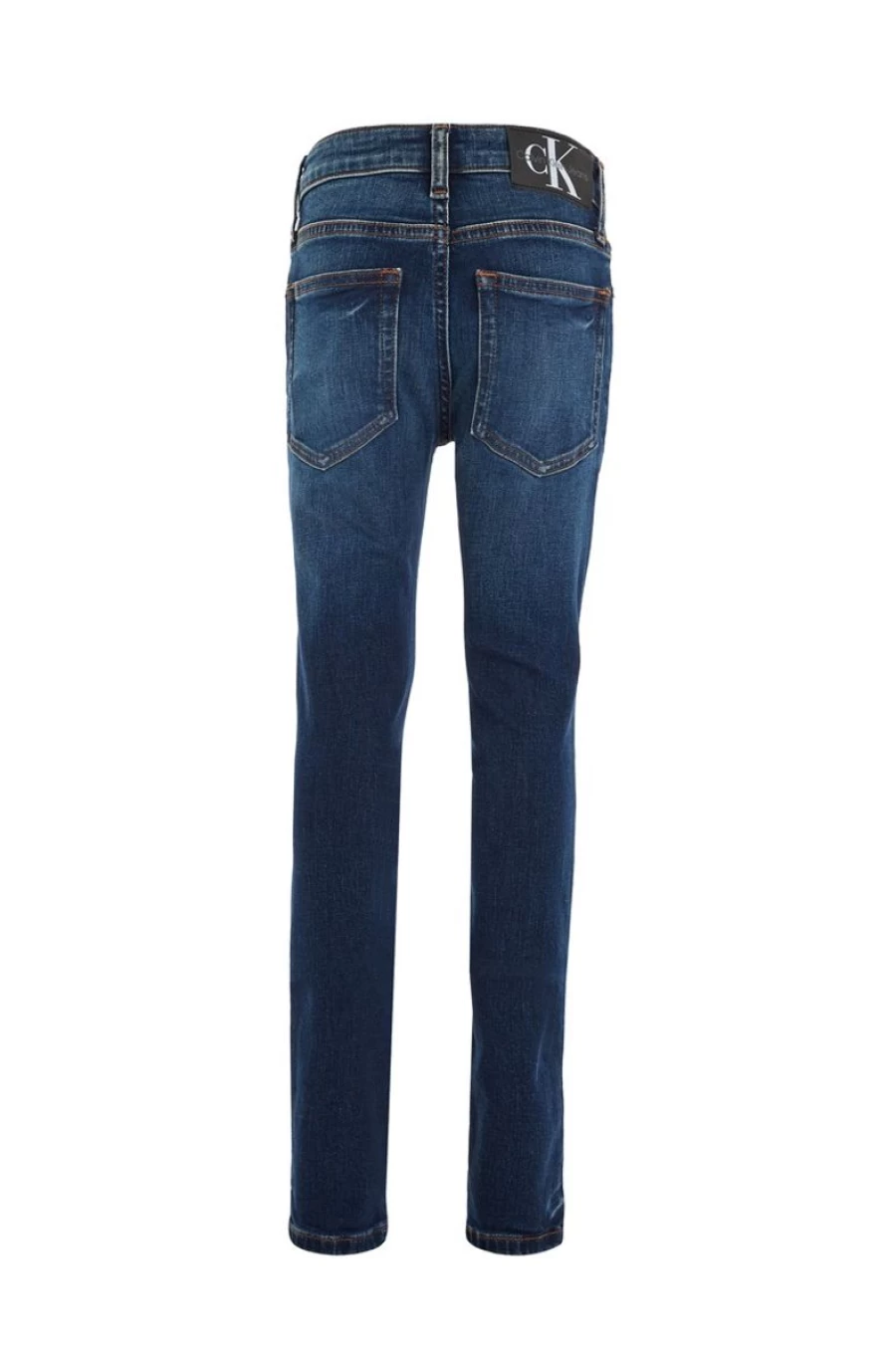 CALVIN KLEIN Boys Mid Rise Skinny Jeans for Kids - Slim Fit Denim Pants