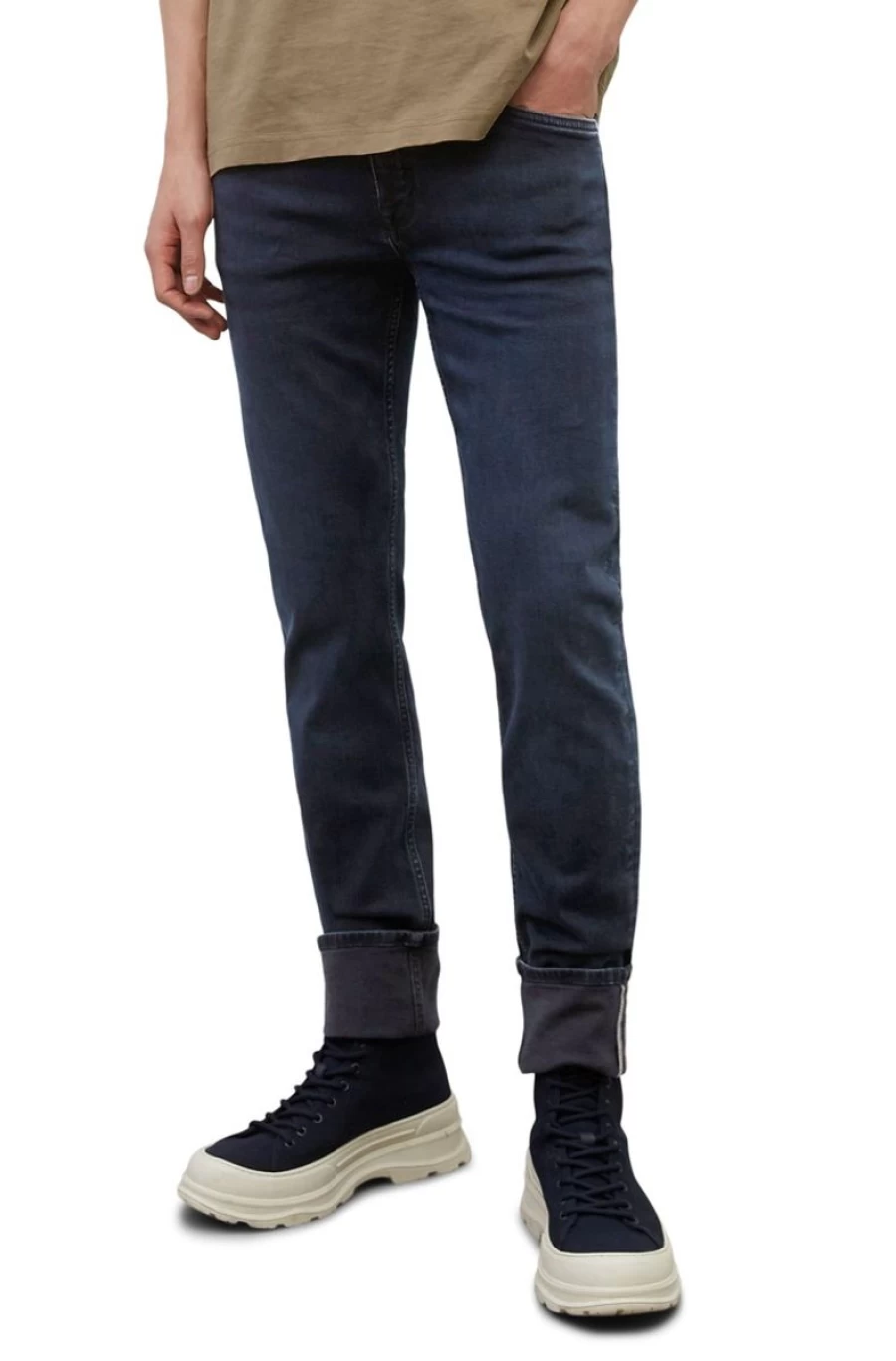 MARC O'POLO Men's Slim Fit Stretch Jeans in Organic Cotton - Sjobo Style