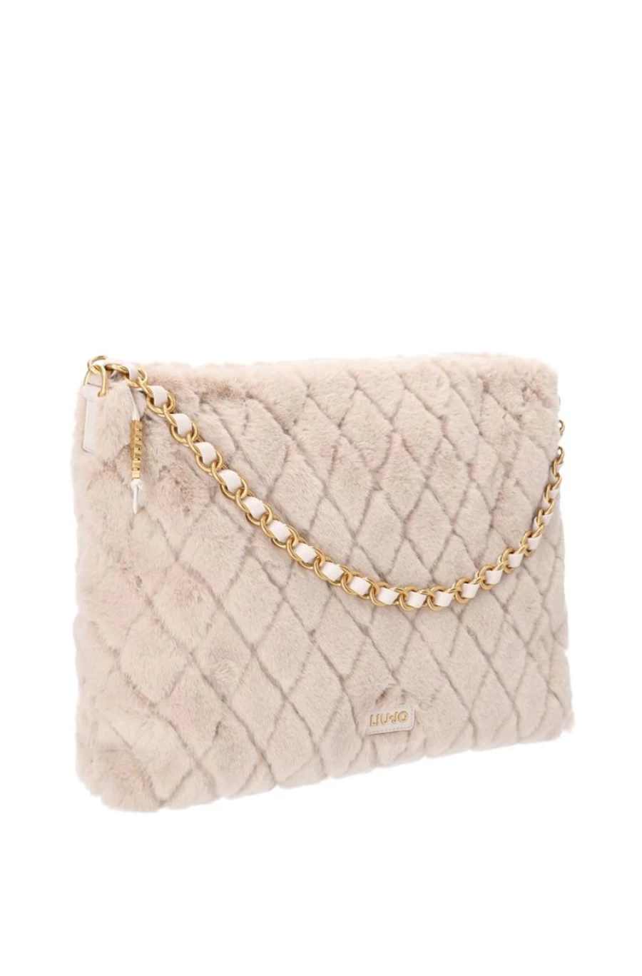 LIU JO Women's Teddy Quilted Hobo Bag - Soft Quilted Shoulder Handbag