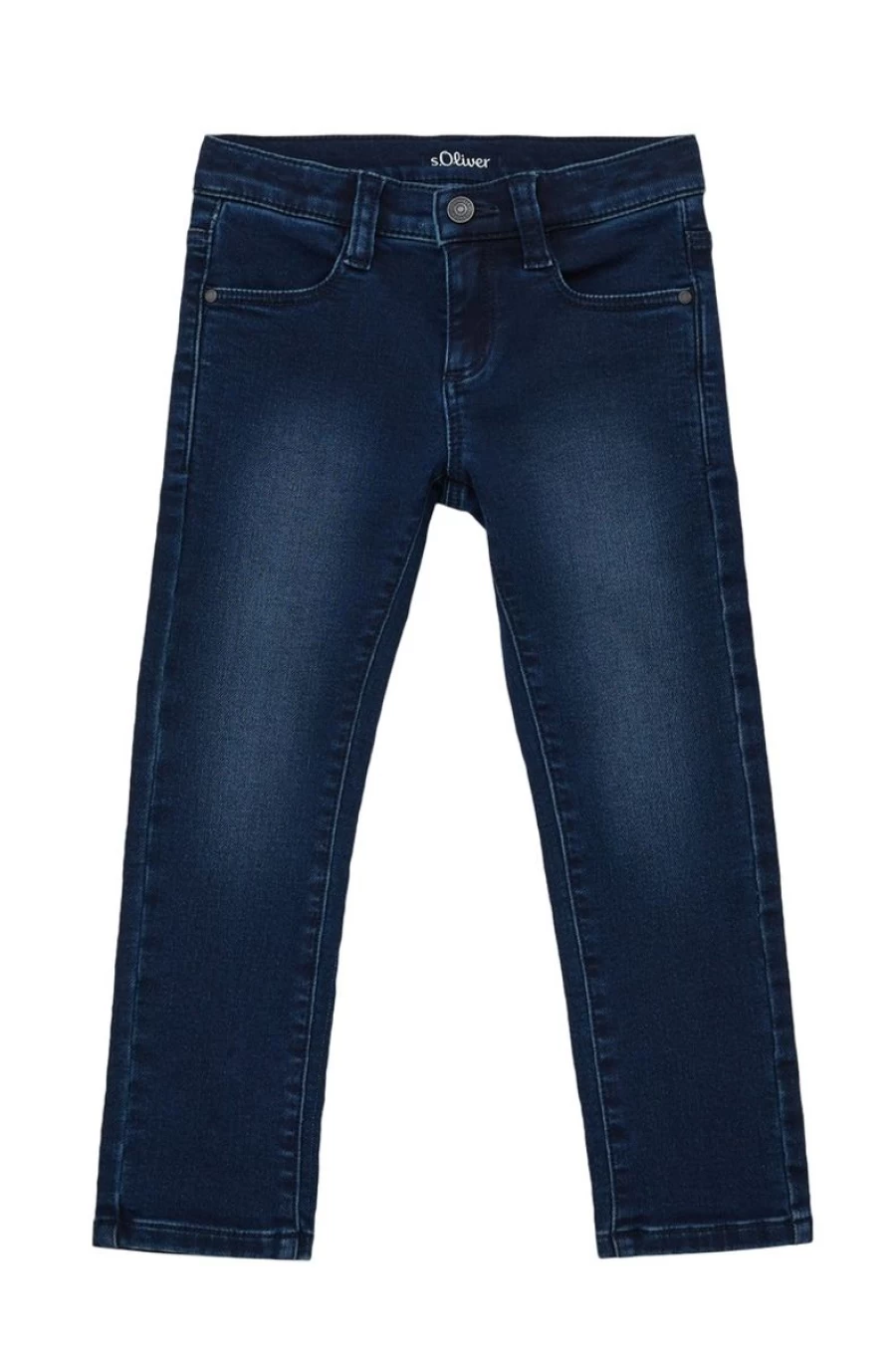 S.OLIVER Boys' Slim Fit Blue Jeans - Brad Style Denim Pants for Kids