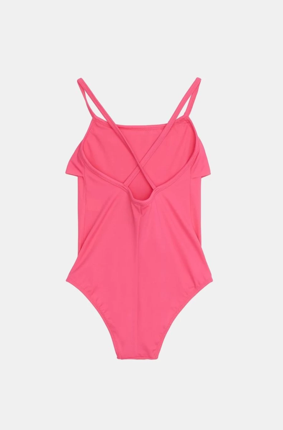 BENETTON Girls' Pink Flounce One-Piece Swimsuit for Kids