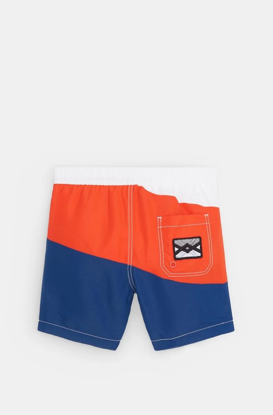 Benetton Boys' Colour-Block Swim Trunks for Kids - Stylish Beach Shorts