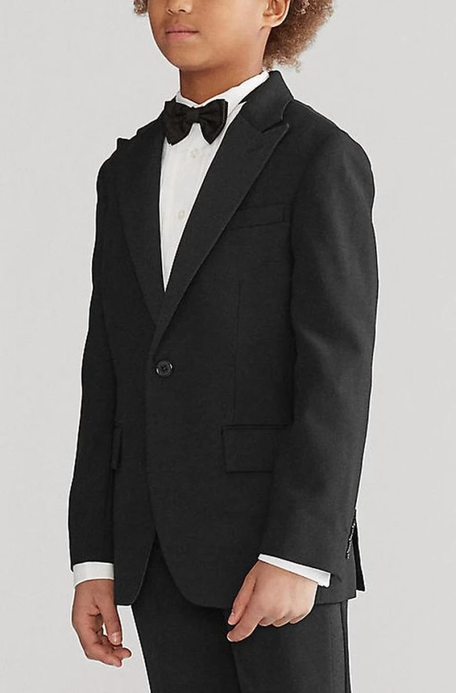 POLO RALPH LAUREN KIDS Boys Wool Barathea Formal Tuxedo Suit for Special Occasions