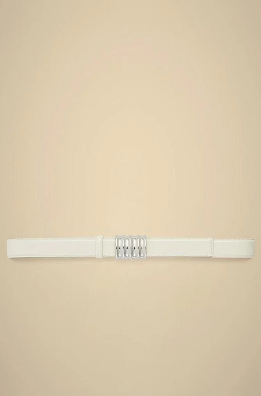 LIVIANA CONTI Women's Genuine Leather Belt with Stylish Metal Buckle