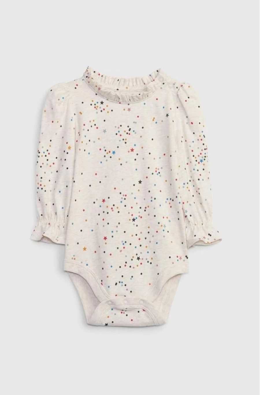 GAP Girls' Baby Ruffle Bodysuit - Cute & Comfortable Outfit for Infants