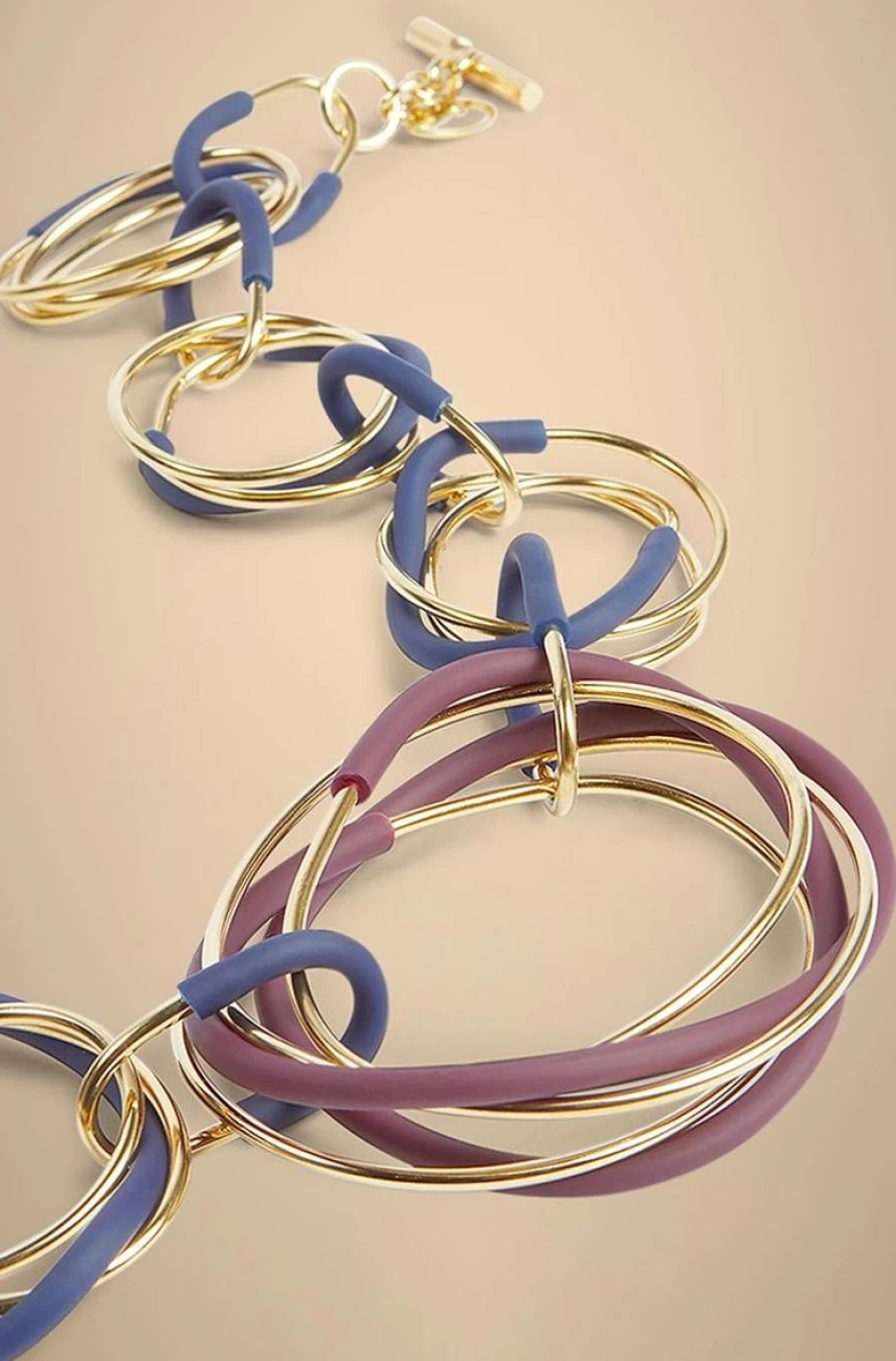 "LIVIANA CONTI Women's Elegant Ring Necklace – Stylish Jewelry for Women"