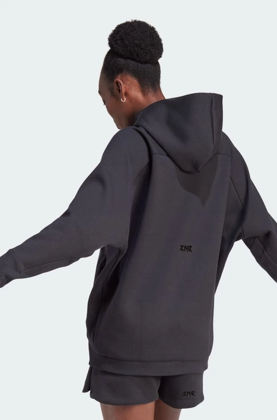 Adidas Women's Z.N.E. Overhead Hoodie - Lightweight Pullover Sweatshirt for Comfort & Style