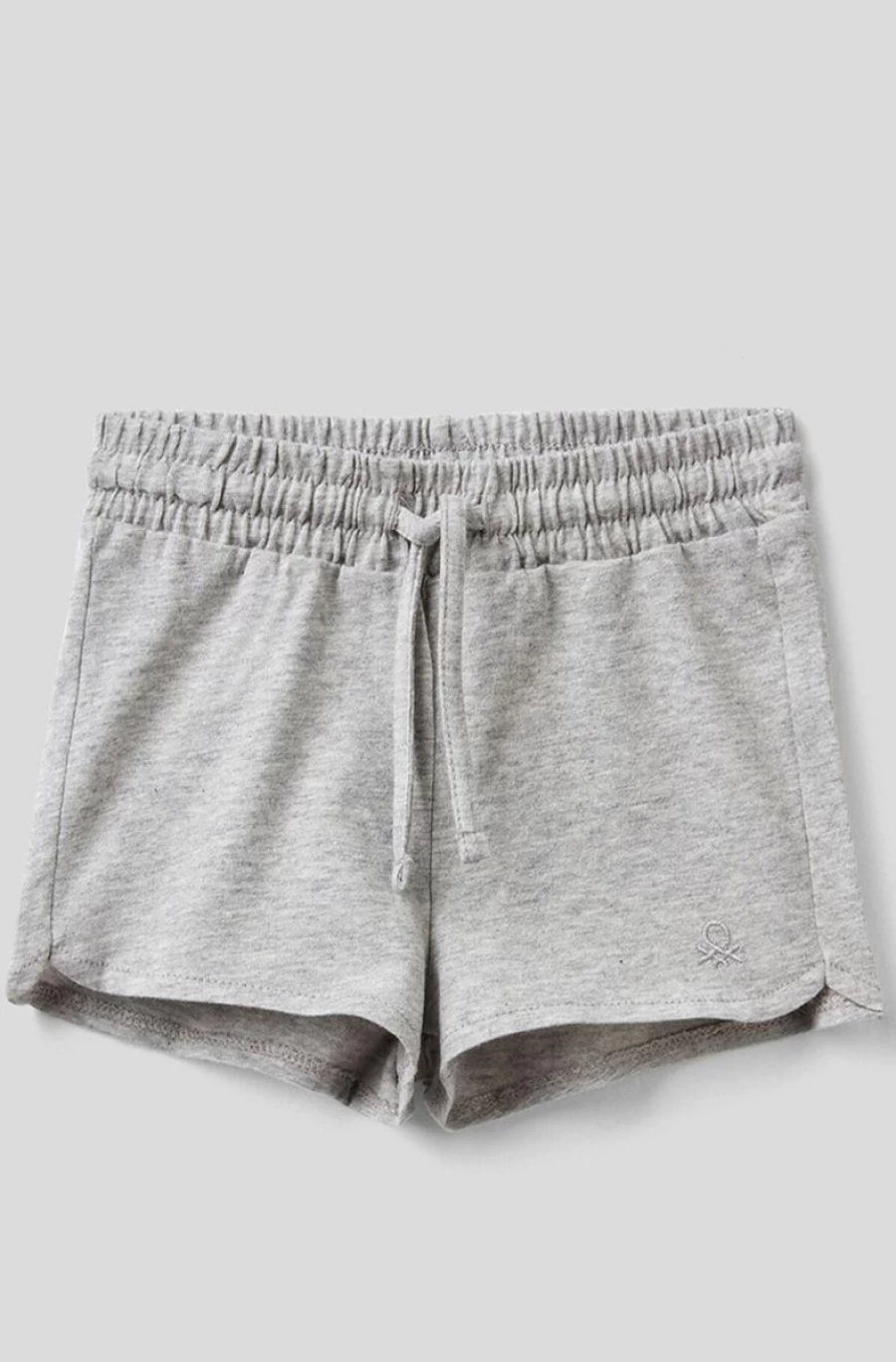 "BENETTON Girls' Organic Cotton Shorts – Comfortable & Eco-Friendly"
