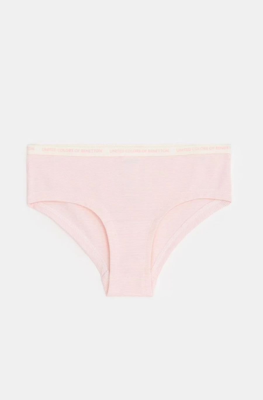 Benetton Girls' Pink Stretch Cotton Underwear - 2-Pack