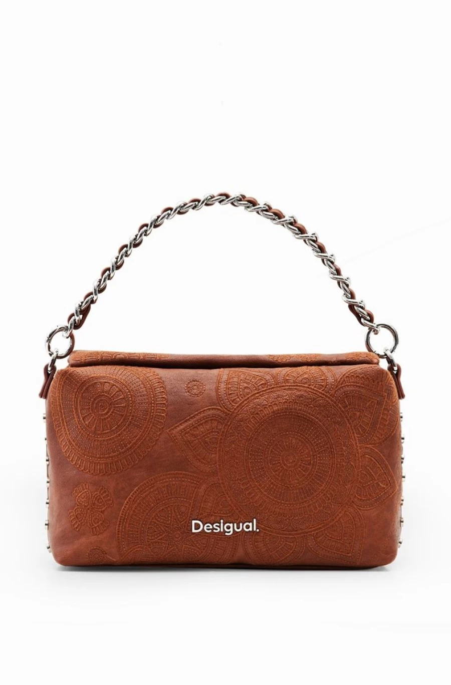 DESIGUAL Women's Midsize Embroidered Handbag - Stylish Floral Crossbody Purse for Women