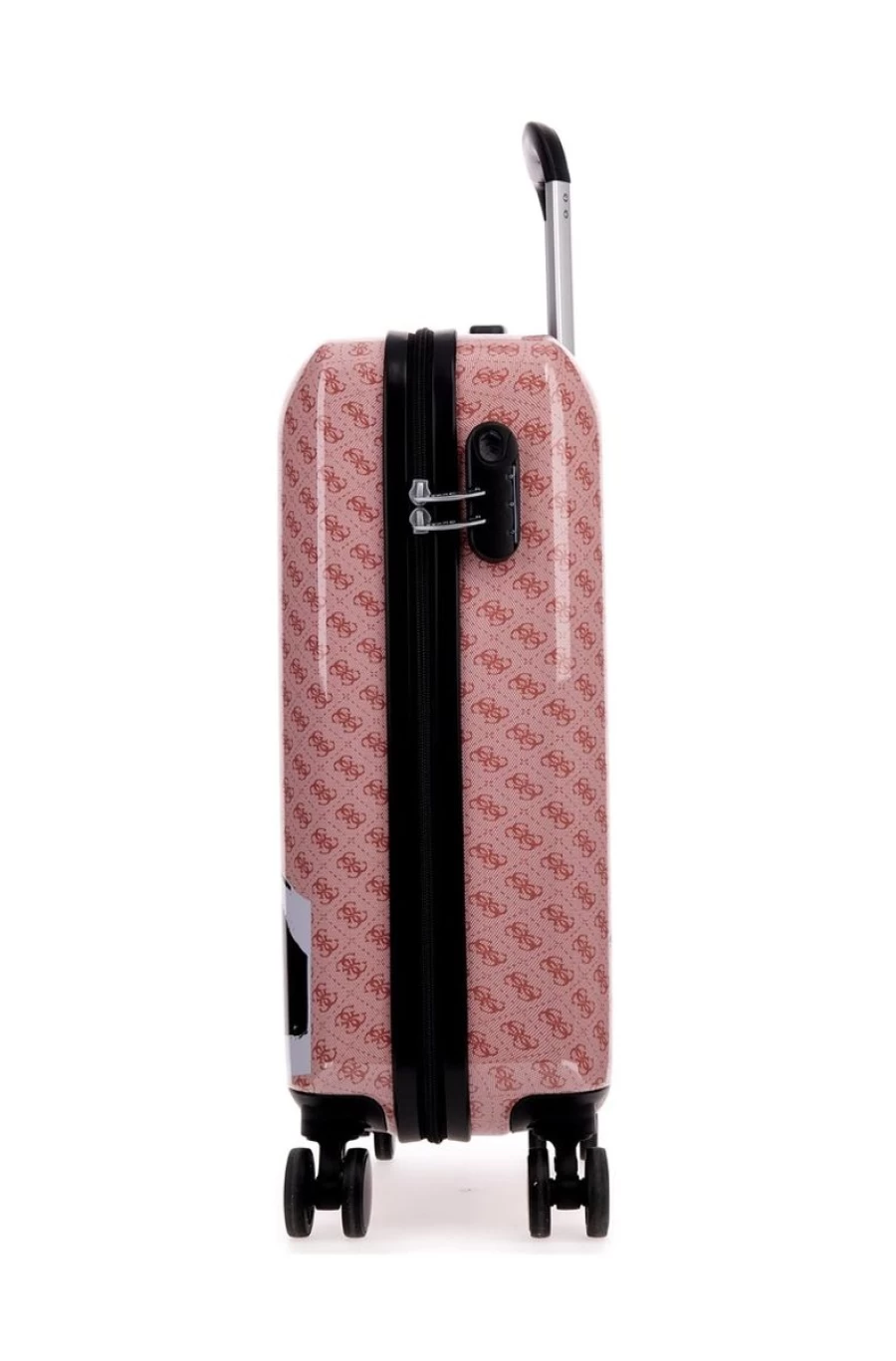 GUESS Girls' 4G Logo Rolling Trolley Bag for Travel and School