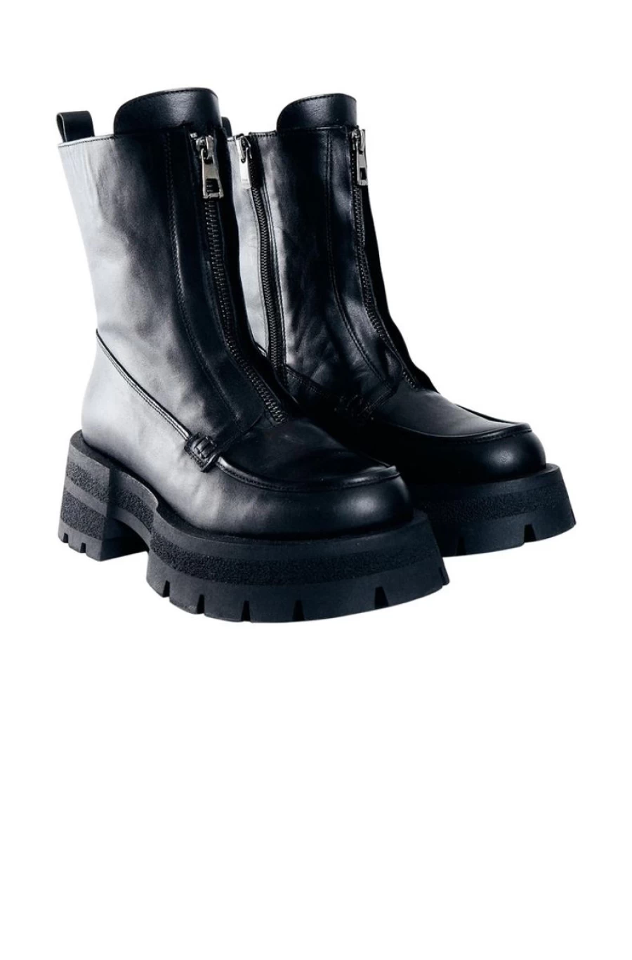 "TOSCA BLU Women's Greta Genuine Leather Biker Boots for Stylish Riding"